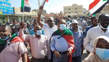 مظاهرات في الخرطوم 