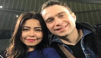 شيرين عبدالوهاب وزوجها حسام حبيب