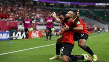 جدول ترتيب مجموعة مصر والجزائر في كأس العرب