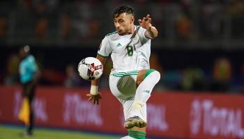 يوسف بلايلي نجم منتخب الجزائر