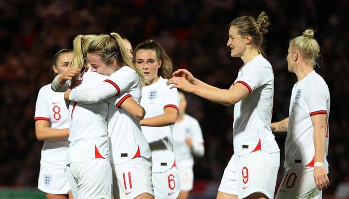 İngiltere Kadın Milli Takımı maçta tam 20 gol attı!