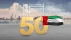 "التعاون الخليجي" يحتفي بعيد الاتحاد الخمسين لدولة الإمارات بالأرقام
