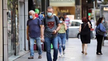 ارتفاع كبير في إصابات كورونا في لبنان