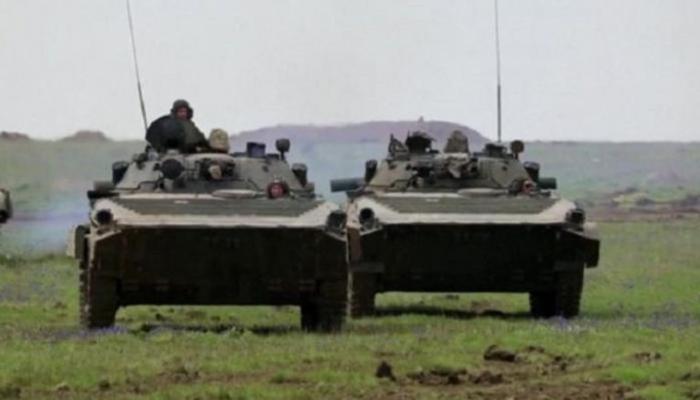 قوات روسية على حدود أوكرانيا
