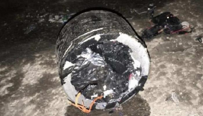 العبوة الناسفة التي تم إبطال مفعولها