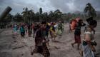 گزارش تصویری | فوران وحشتناک آتشفشان سمرو در اندونزی و فرار ساکنان