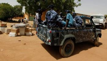 عناصر من الشرطة السودانية- أرشيفية