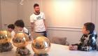 Video.. Messi ile oğlu arasında ilginç Ballon d'Or diyaloğu