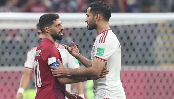علي مبخوت مهاجم منتخب الإمارات
