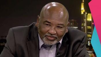 محمد المهدي حسن رئيس المكتب السياسي لحزب الأمة السوداني