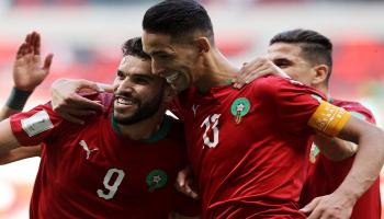 بدر بانون مدافع منتخب المغرب