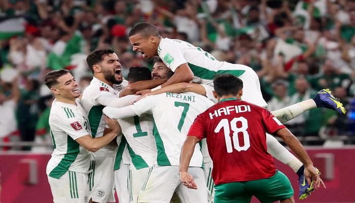 الجزائر ضد المغرب اليوم