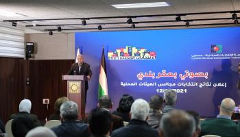 رئيس لجنة الانتخابات بفلسطين حنا ناصر
