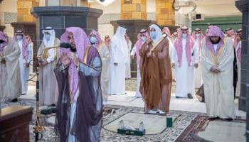 المصلون أدوا الصلاة في جميع مناطق المملكة (أرشيفية)