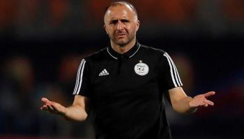 جمال بلماضي مدرب منتخب الجزائر 