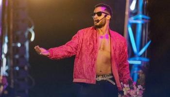 محمد رمضان خلال حفل بغداد