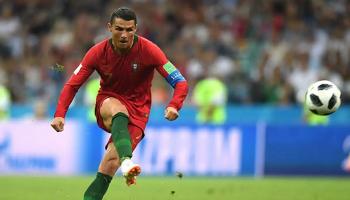 كريستيانو رونالدو نجم منتخب البرتغال وفريق مانشستر يونايتد