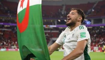 يوسف بلايلي نجم منتخب الجزائر