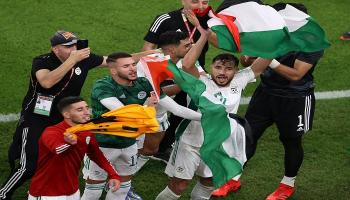 يوسف بلايلي نجم منتخب الجزائر