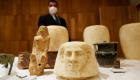 مصر تسترد 36 قطعة أثرية مهربة إلى إسبانيا (صور)