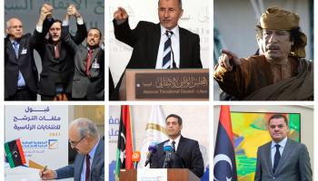 شخصيات تمثل التطورات في ليبيا خلال عقد