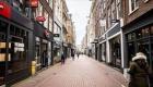 Hollanda sokakları Omicron nedeniyle boşaldı