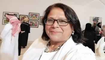 الفنانة التشكيلية اللبنانية الدكتورة مها خالد