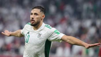 يوسف بلايلي نجم منتخب الجزائر