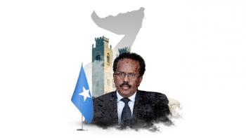 الرئيس الصومالي المنتهية ولايته محمد عبدالله فرماجو