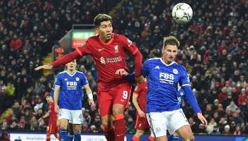 ليفربول وليستر سيتي من مواجهة سابقة