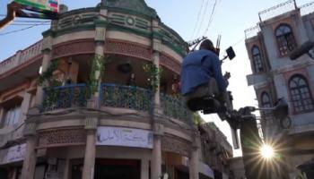 جانب من التحضير لأول عمل درامي من صنع أصحاب الهمم