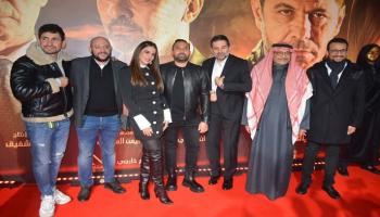 جانب من حضور العرض الخاص لفيلم الكاهن