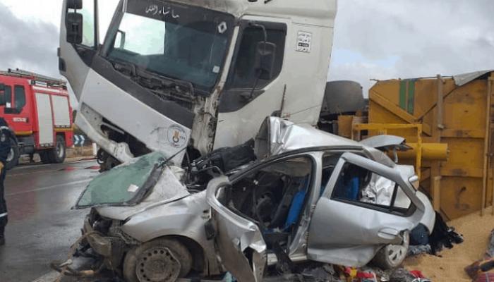 حادث سير خطر بالجزائر في 2021 - أرشيفية
