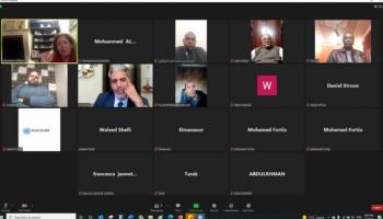 لقاء وليامز وعمداء بلديات ليبيا