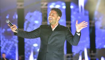 محمد حماقي في حفل رأس السنة