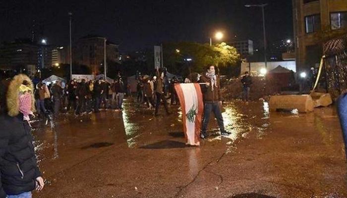 جانب من الاحتجاجات التي شهدتها طرابلس اللبنانية 