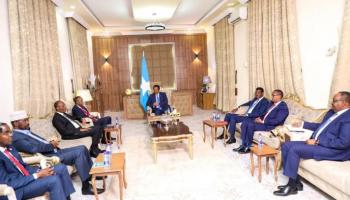 اليوم الأول لاجتماع فرماجو ورؤساء الولايات