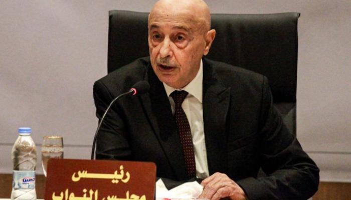 عقيلة صالح رئيس البرلمان الليبي -أرشيفية