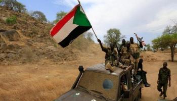 قوات سودانية بالمنطقة الحدودية مع إثيوبيا