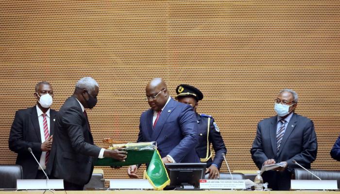  رئيس الكونغو الديمقراطية يتسلم الرئاسة الدورية للاتحاد الأفريقي