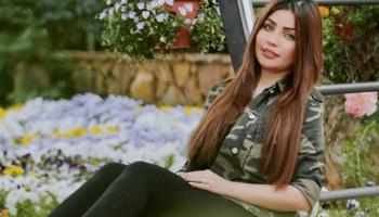 عارضة الأزياء اللبنانية زينة كنجو