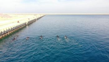جزء من تدريبات المليشيات في قيادة مركز التدريب البحري المشترك بحمص