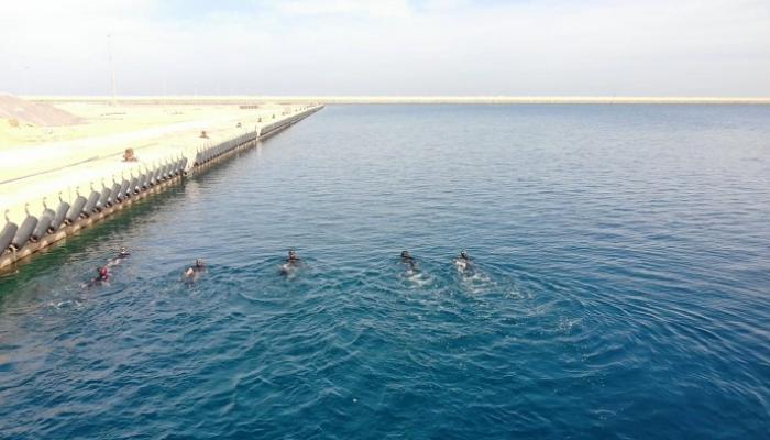 جزء من تدريبات المليشيات في قيادة مركز التدريب البحري المشترك بحمص