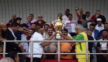 جانب من المهرجان الرياضي والشعبي لإحياء أربعينية شهداء المطار