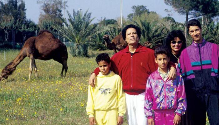 القذافي وأبناؤه- أرشيفية