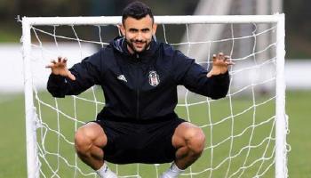 رشيد غزال لاعب ليستر سيتي المعار لبشكتاش