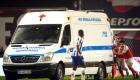 بسبب سيارة إسعاف.. موقف طريف في كأس البرتغال