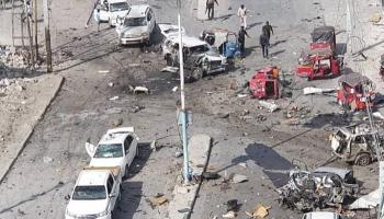 آثار تفجير مقديشو