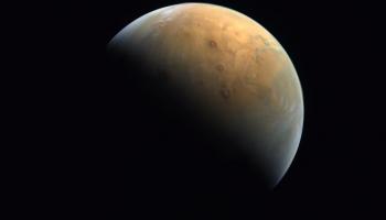 La première image de Mars d’une Sonde arabe