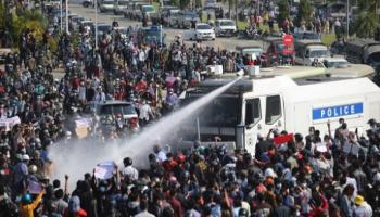احتجاجات متواصلة في ميانمار ضد الانقلاب- أرشيفية